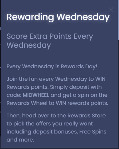 100% Welcome Bonus + 50 Free Spins