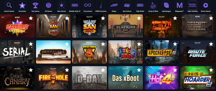 10 SA High Volatility Slots 