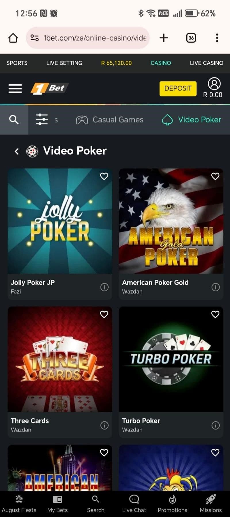 1Bet Poker
