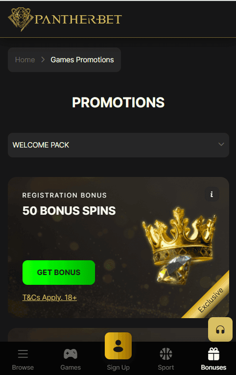 50 Free Spins
