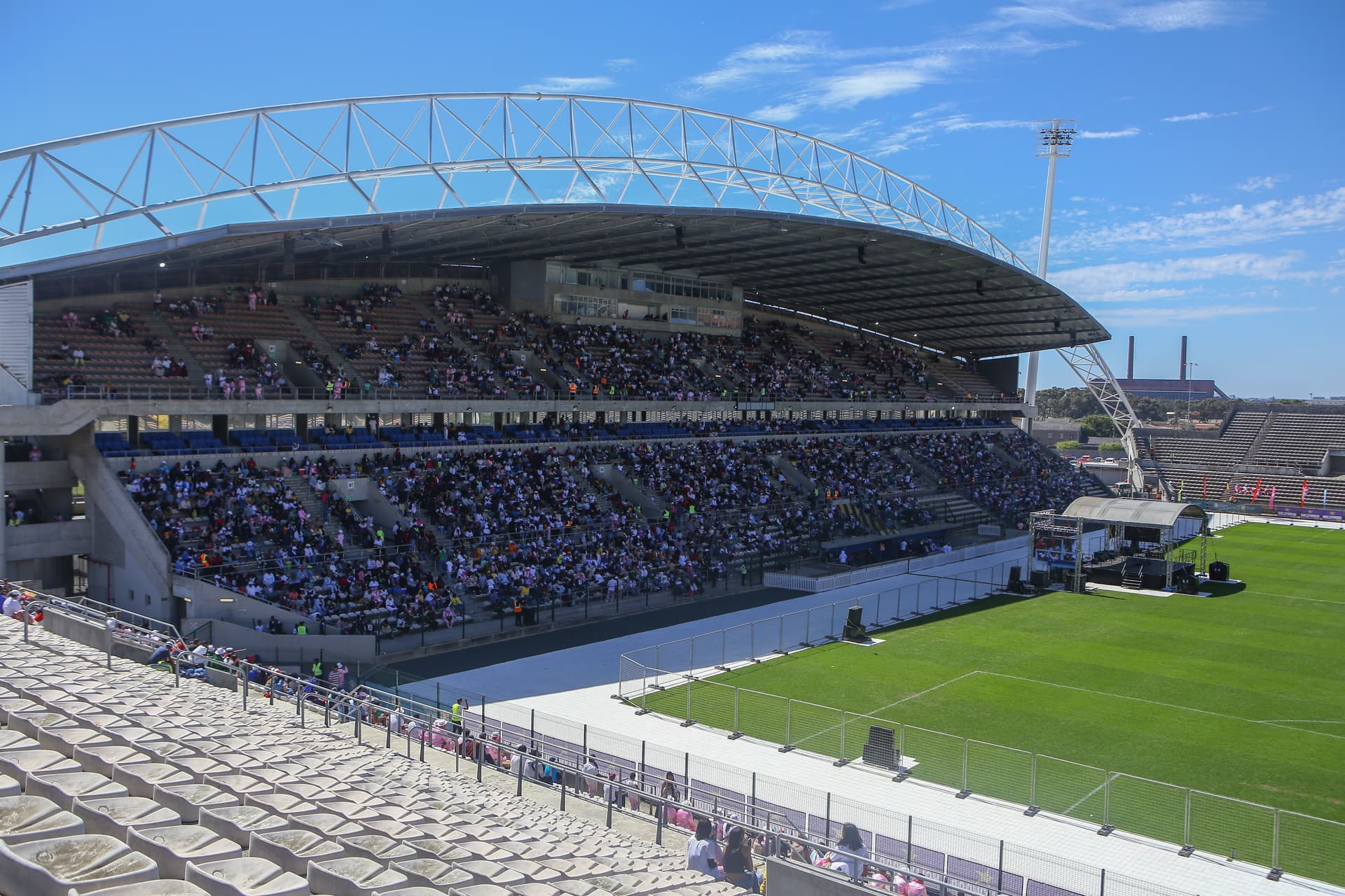 A general view of Athlone Stadium