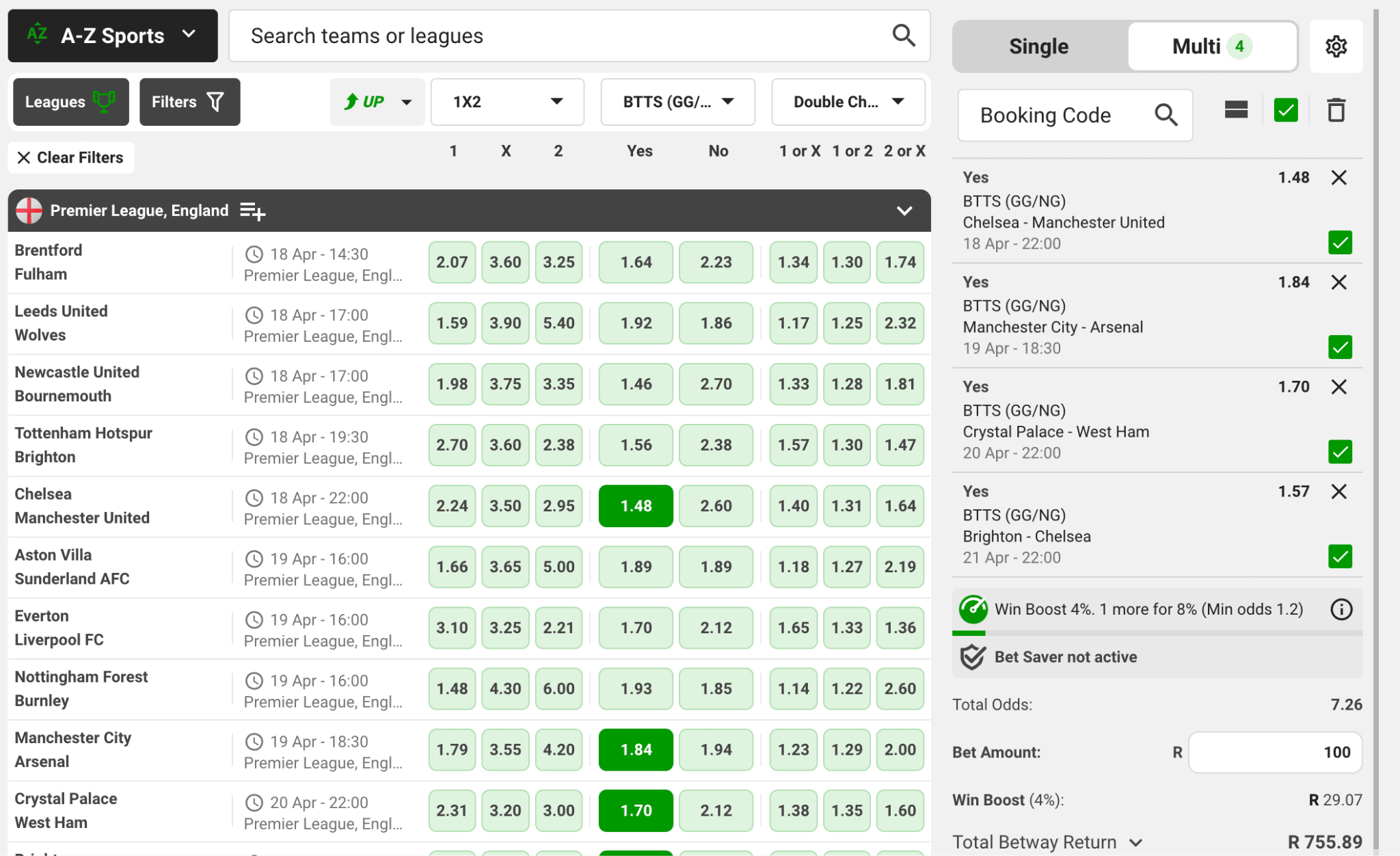 Adding the Fourth Leg