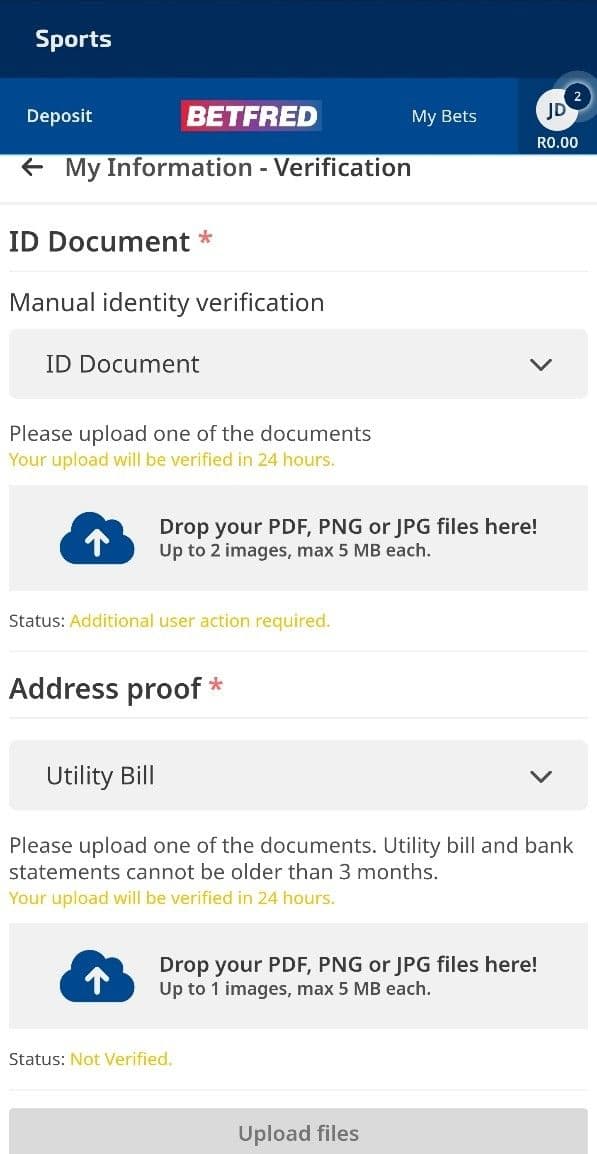 Betfred Registration Guide