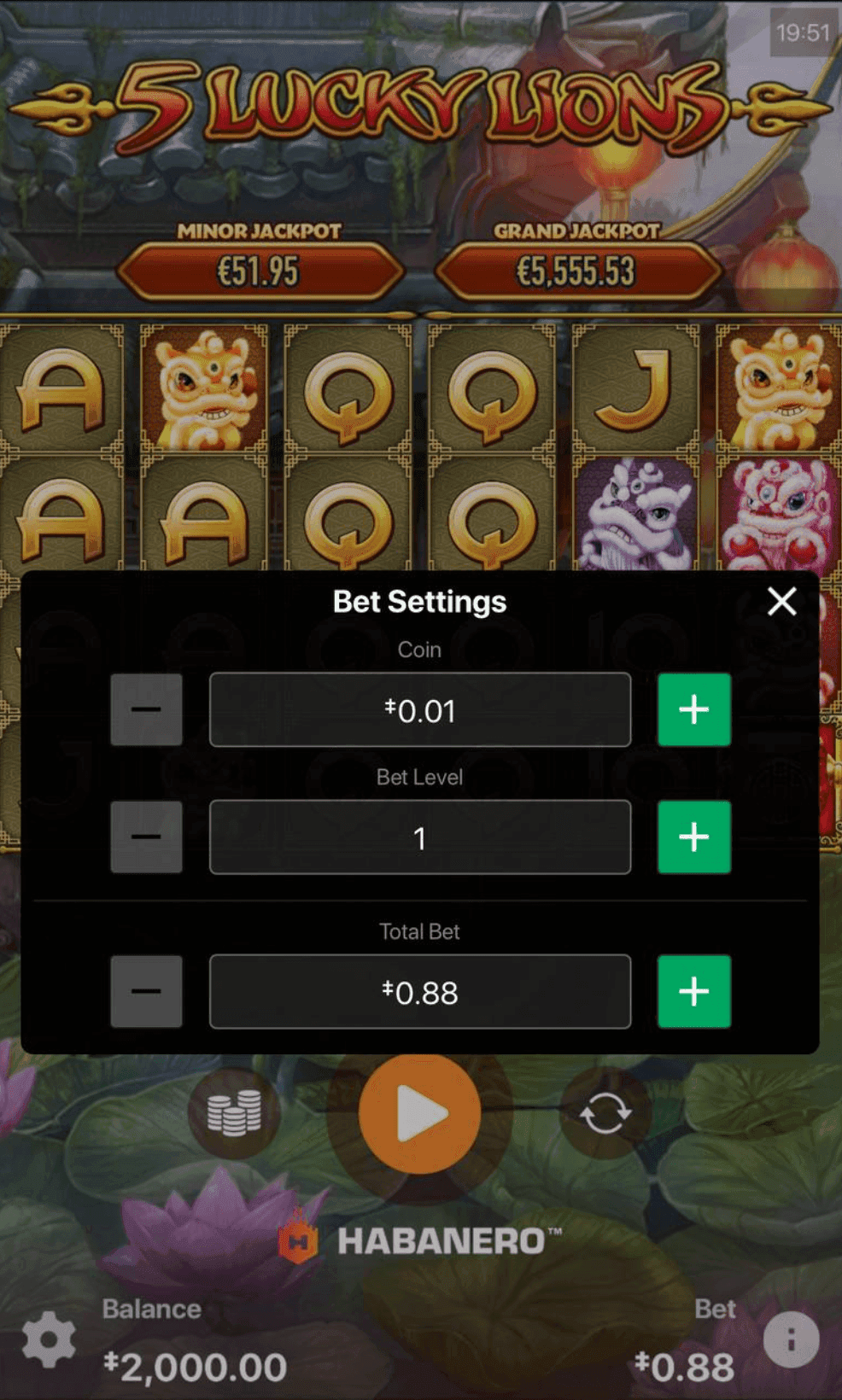 Betting Range