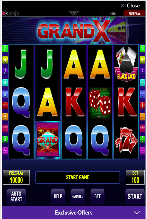 Betting range Grandx