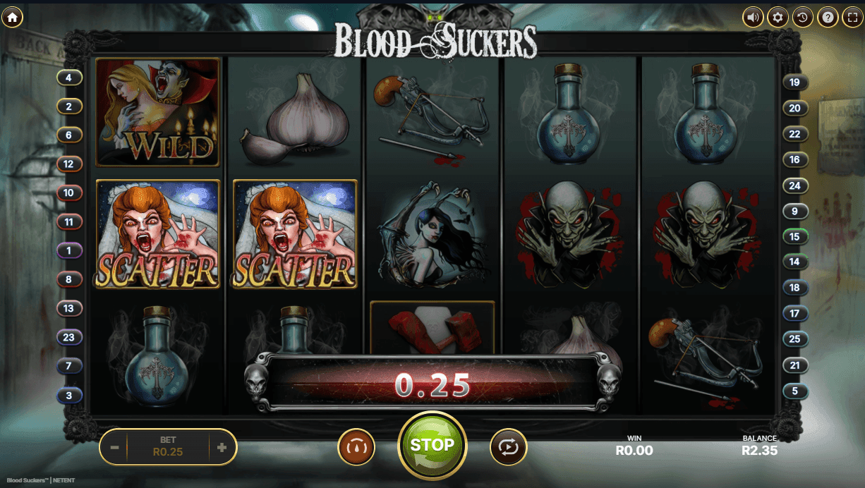 Blood Suckers by NetEnt