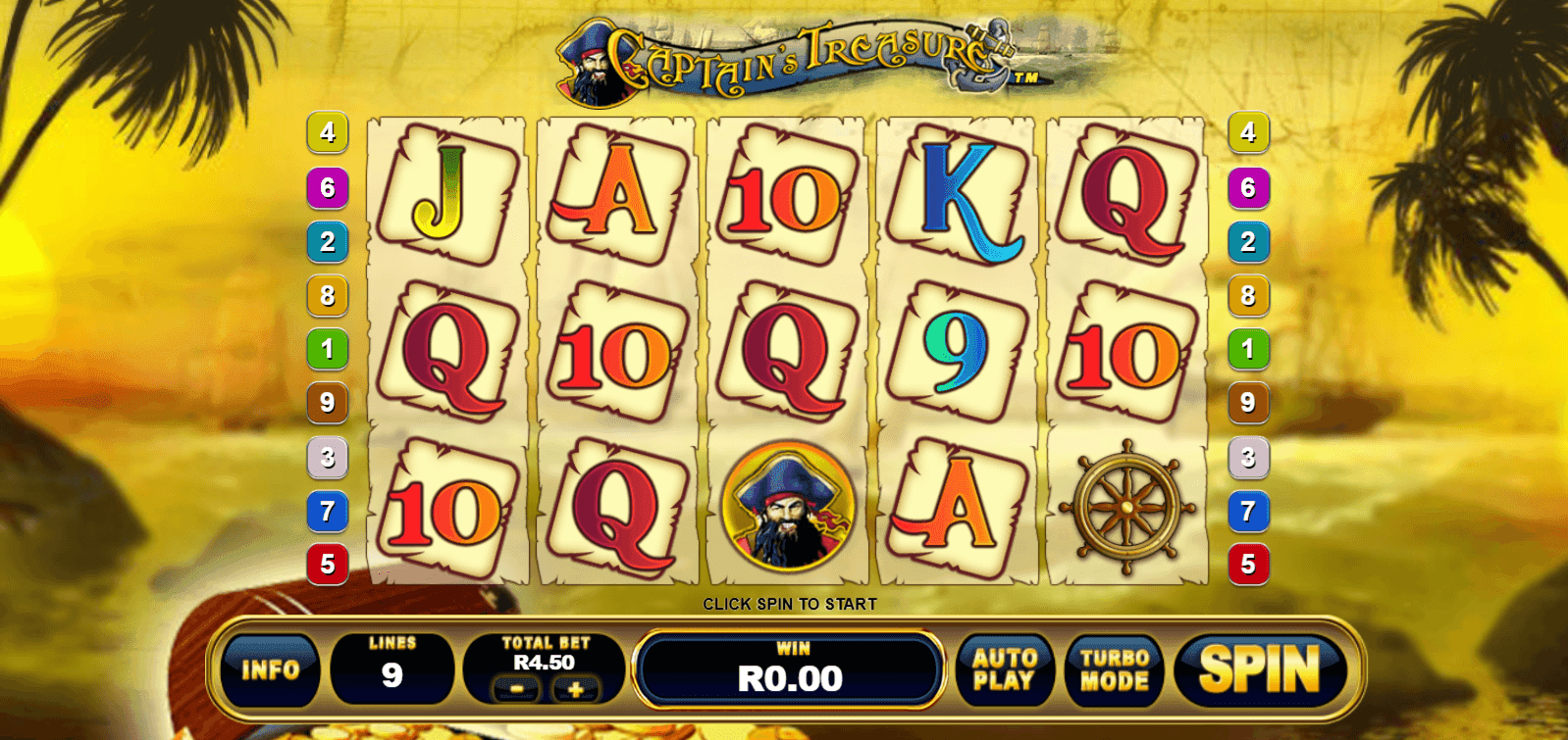 Captain’s Treasure Slot Review 2026