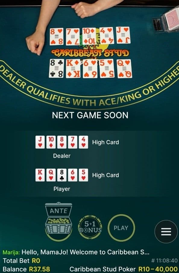 Caribbean Stud Poker 