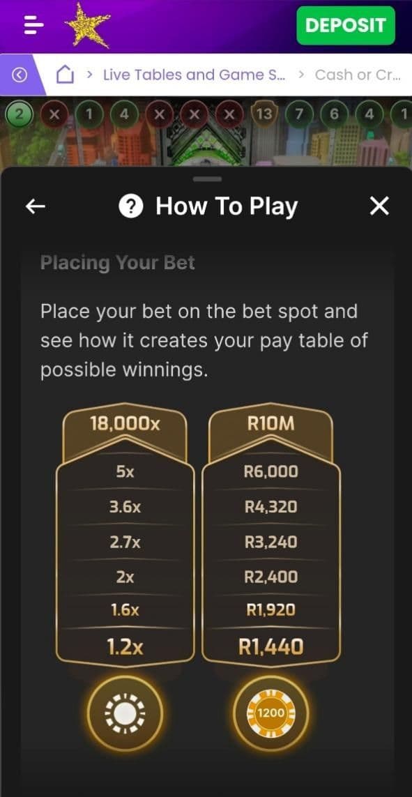 Cash or Crash Live Rules & Gameplay