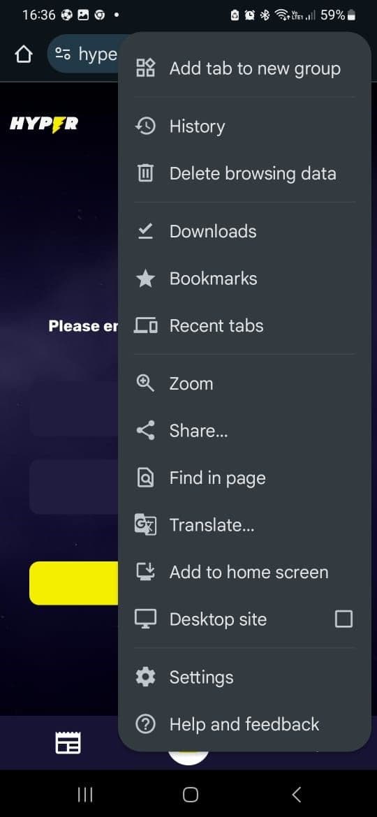 Click add to home screen hypercasino.