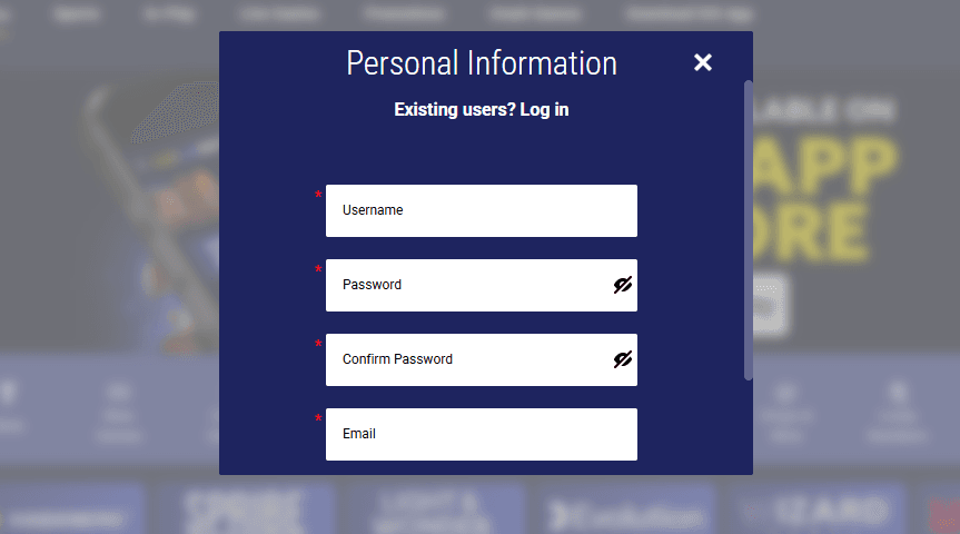 Complete 3 short online forms