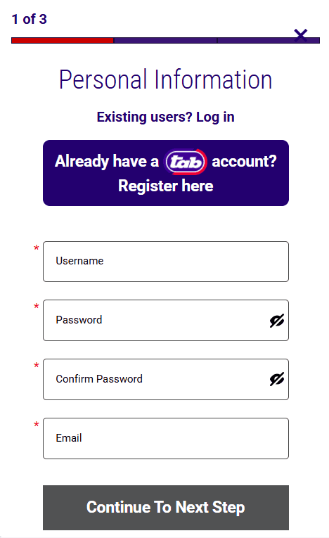 Complete the required information