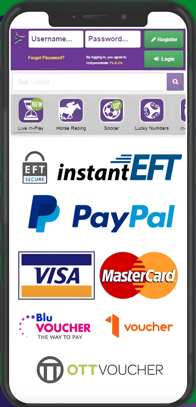 Deposit Methods at Hollywoodbets 