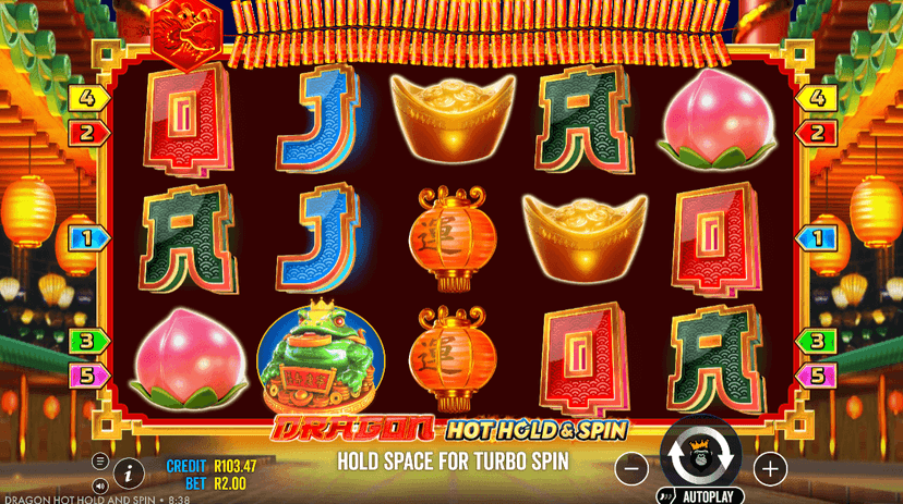 Dragon Hot Hold and Spin Slot Demo