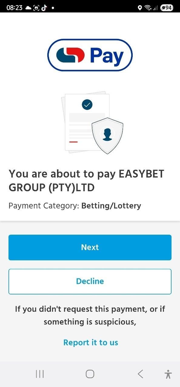 EFT Deposit Method