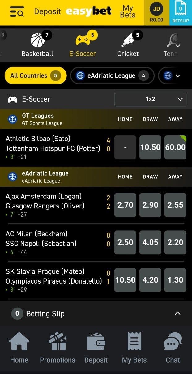 Easybet Live Betting & Streaming