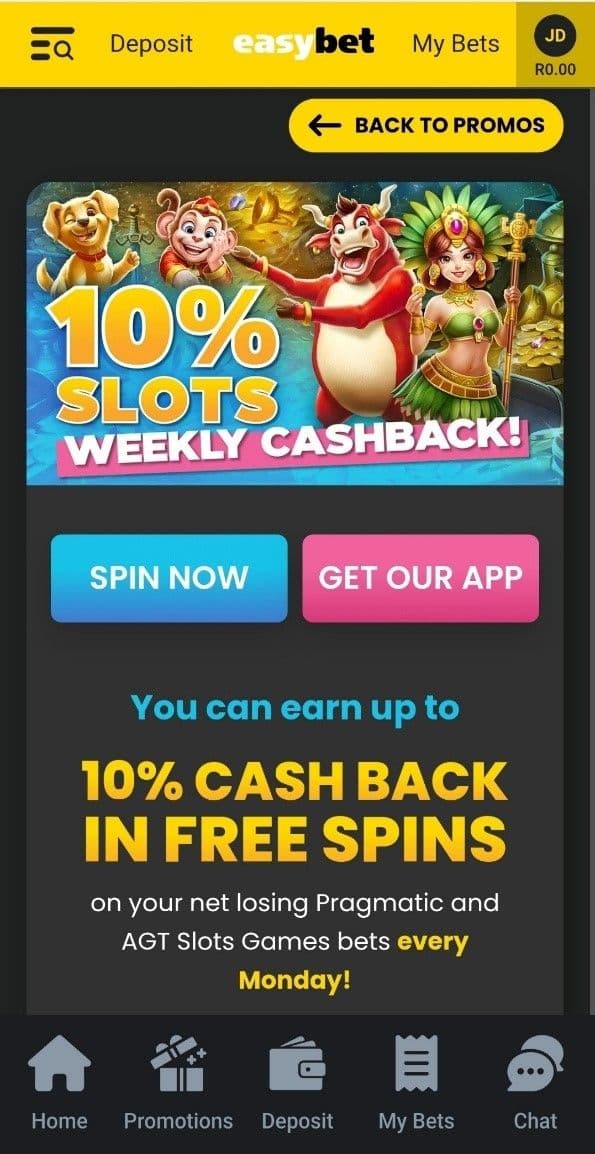 Easybet Casino Promotions