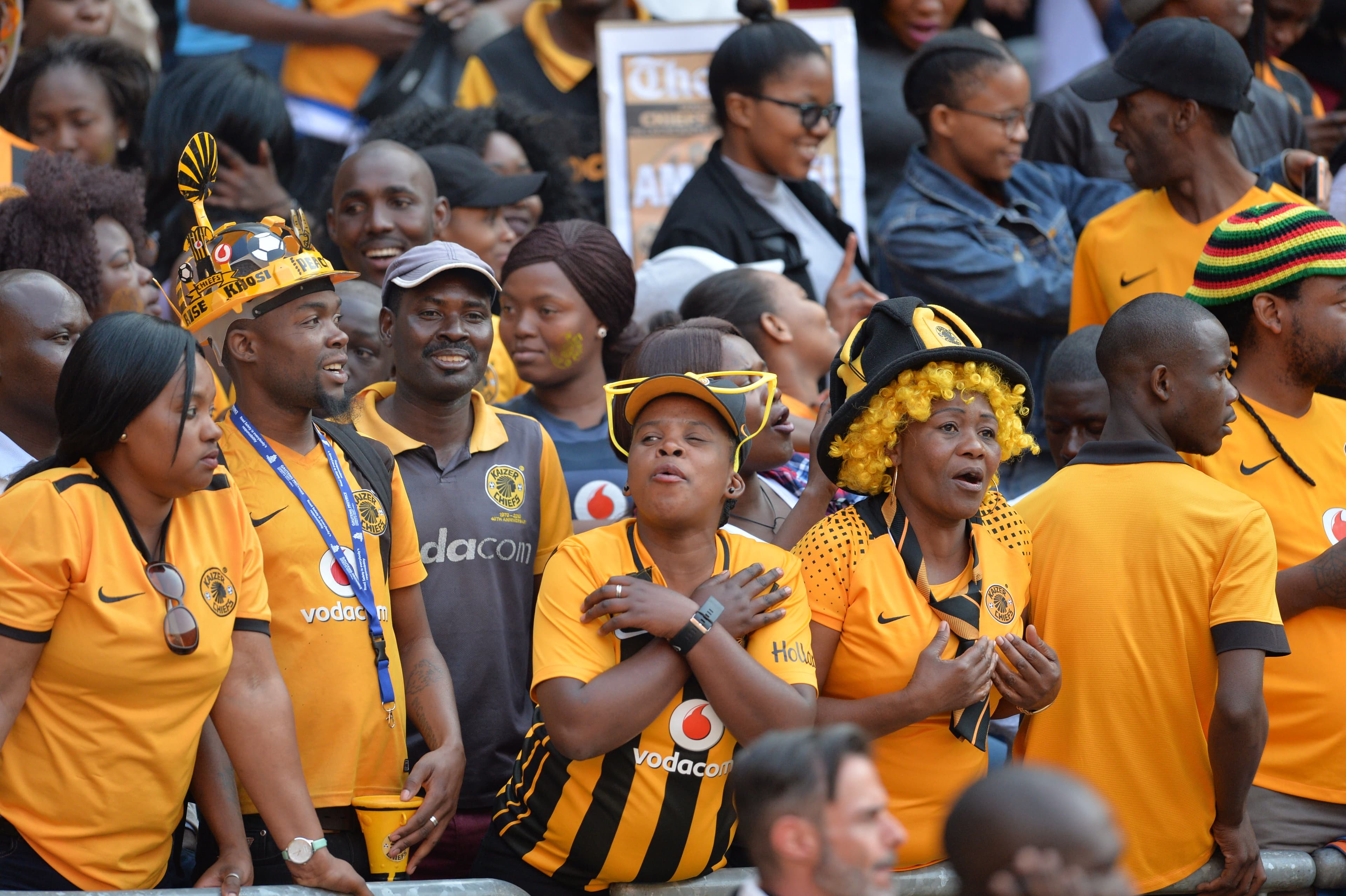 Fans during the Carling Black Label Champion Cup match