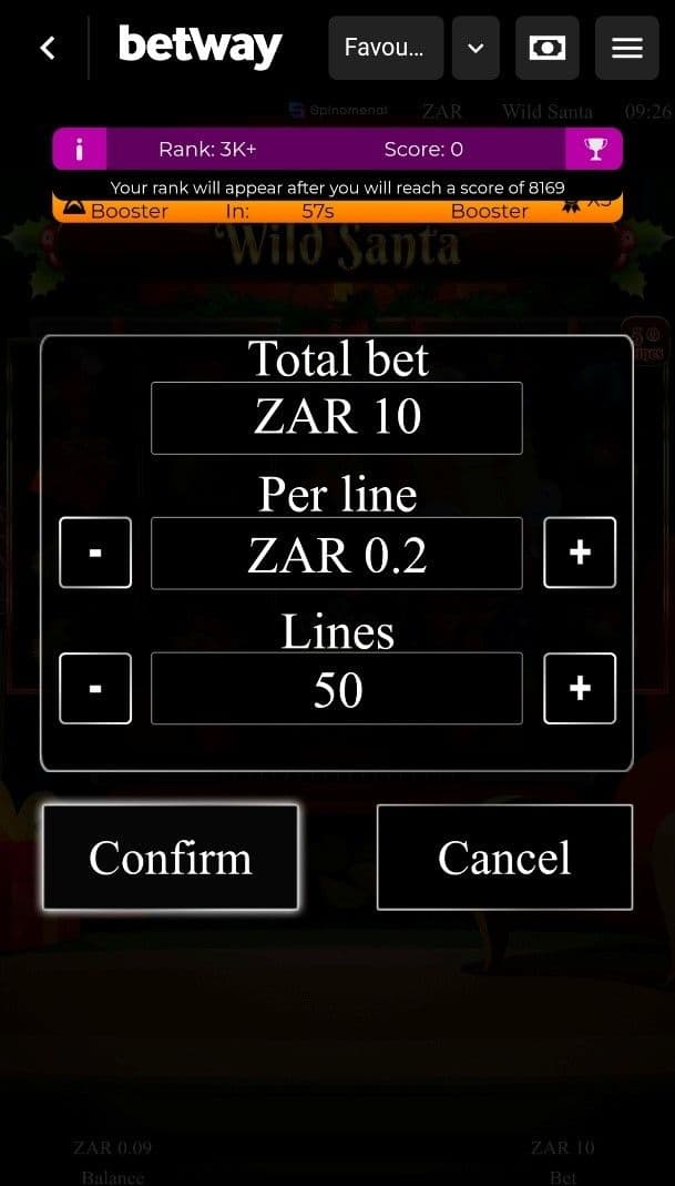 Find Wild Santa in the casino section