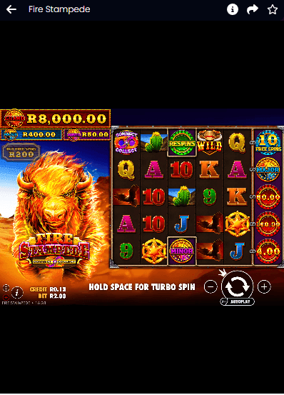 Fire Stampede Slot Review