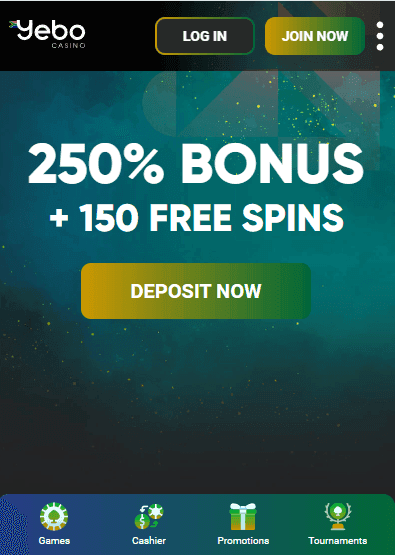 Firstly, you should download the Yebo Casino App 