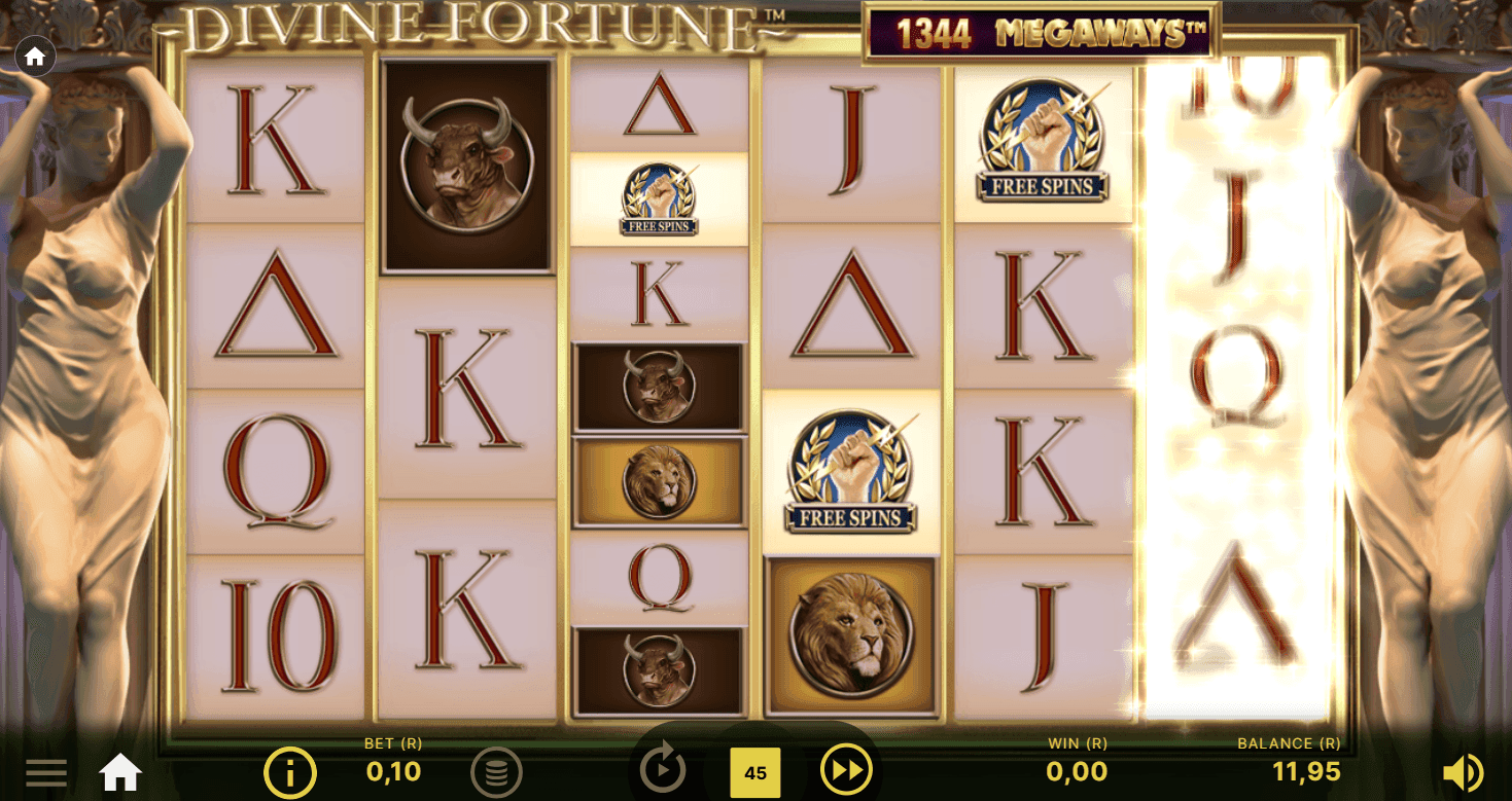 Free Spins Bonus divine fortune