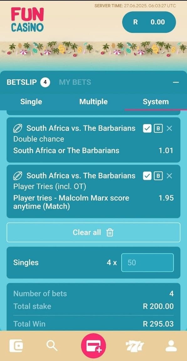 Fun Casino Sports Betting Odds 