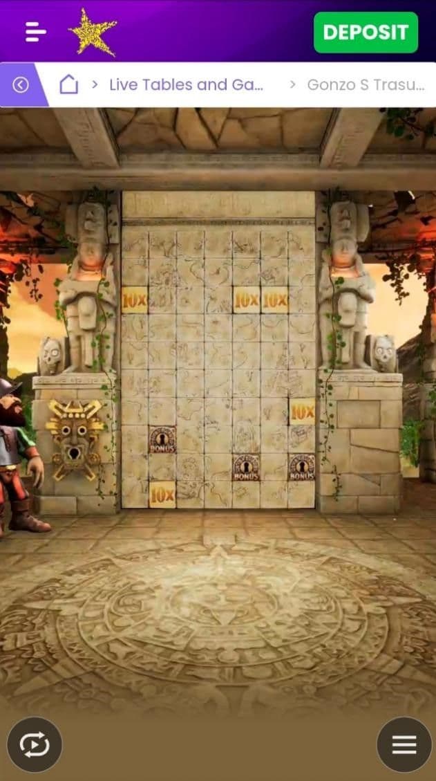 Gonzo’s Treasure Map Live