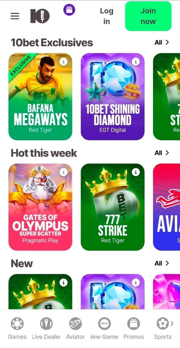 Head over to 10Bet or use our Get Bonus link. 