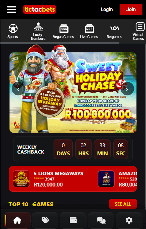 Head over to TicTacBits, or a site like TicTacBets