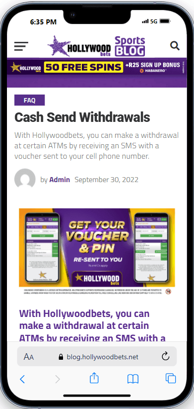 Hollywoodbets Withdrawal Guide 