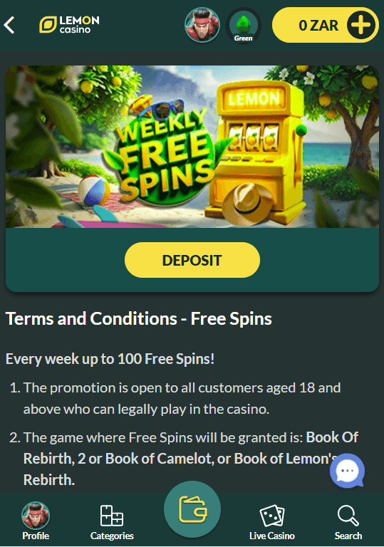 Lemon Casino Bonuses Guide