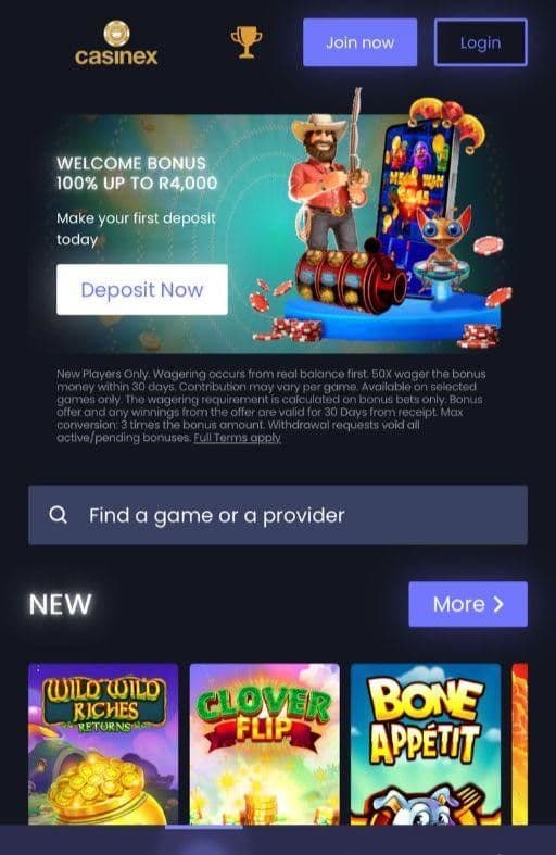 How to Sign Up on Casinex Registration