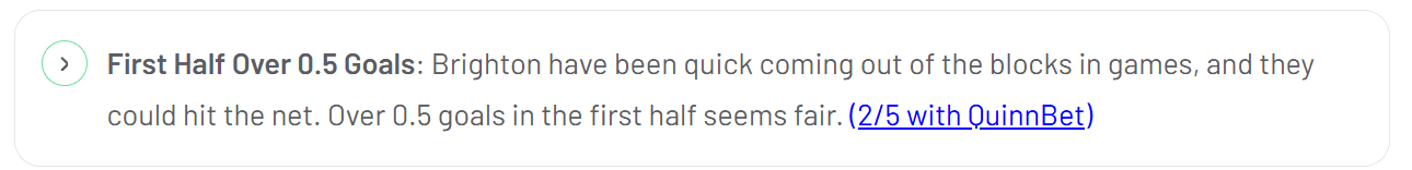 If 0 or 1 goal is scored