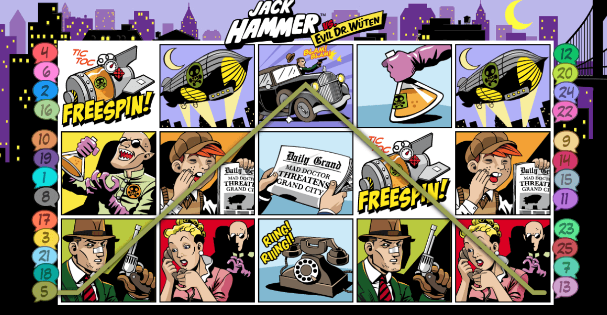 Jack Hammer low volatility