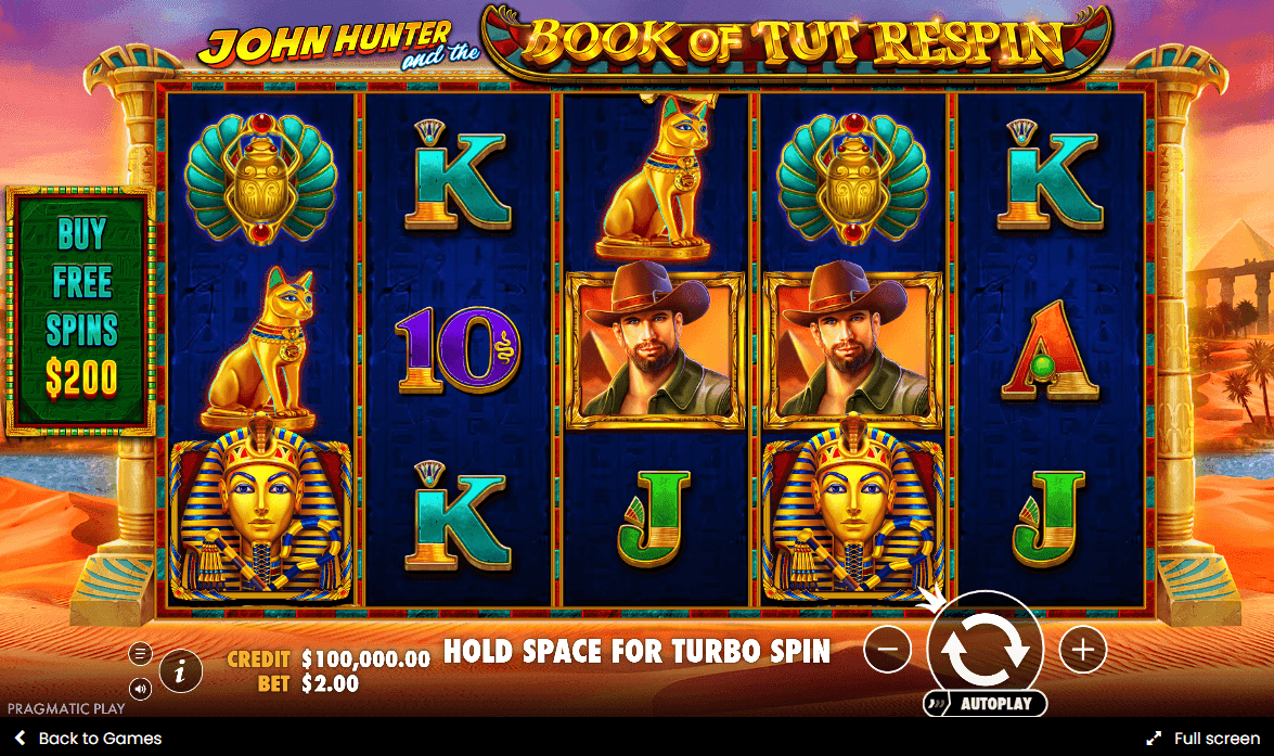 John Hunter and the Book of Tut Respin