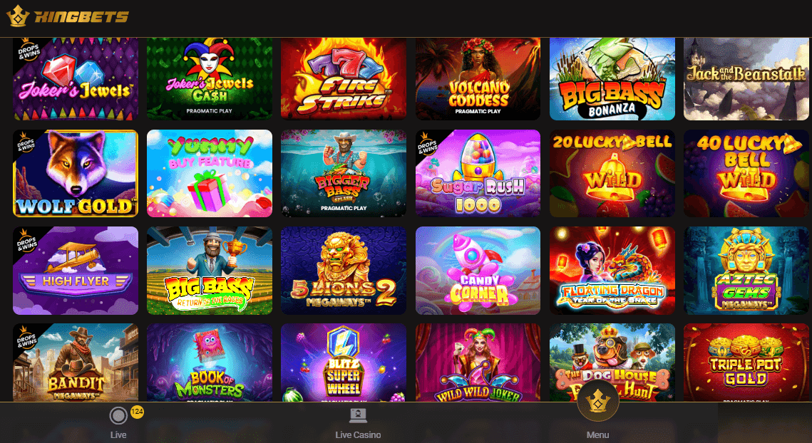 Kingbets Slots Jackpot Games & Popular Picks