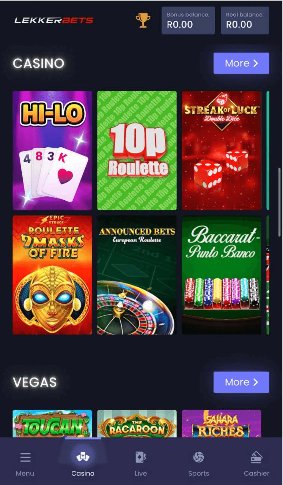 LekkerBets Casino Review 