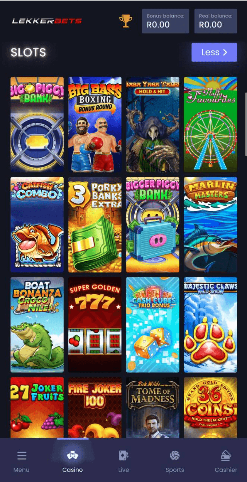 LekkerBets Slots 