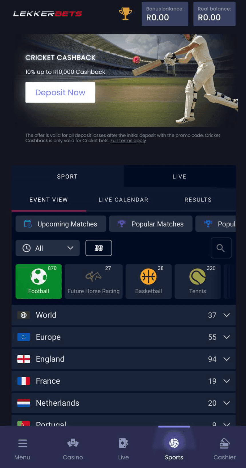 LekkerBets Sports Betting Review 