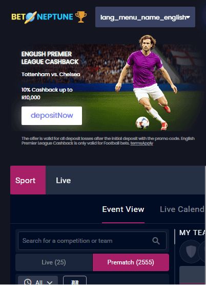 Live Betting Experience