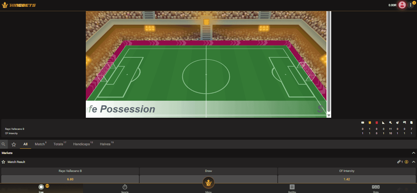 Live Betting & Streaming kingbets