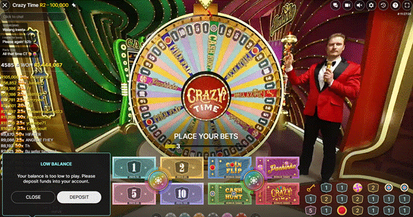 Live Dealer Game Shows 