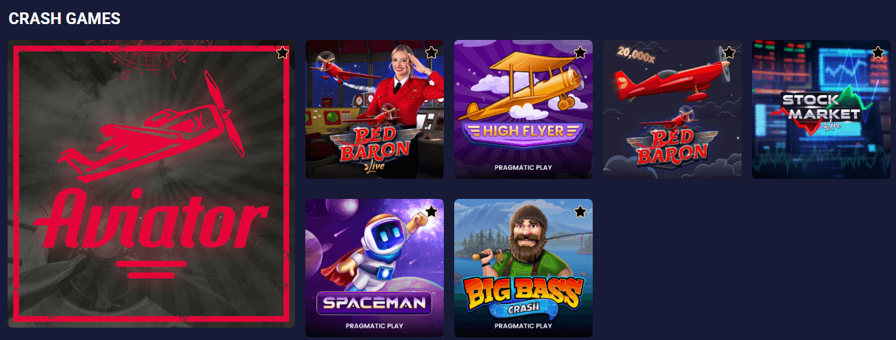 Lulabet Crash & Instant Games
