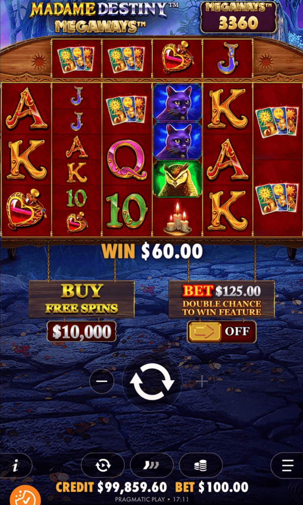 Madame Destiny Megaways Demo Version and Free Play.png