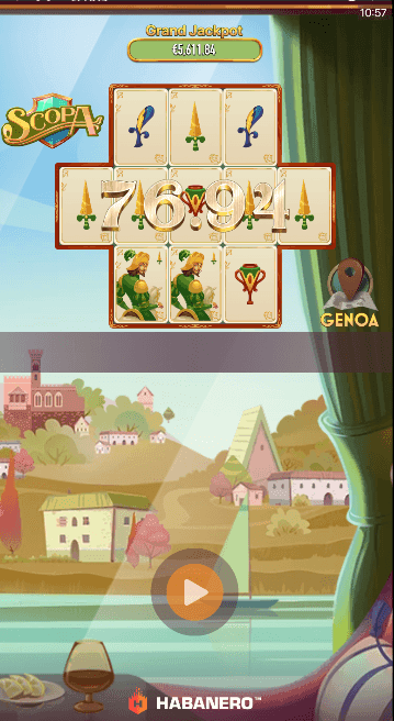 Max Win Potential scopa