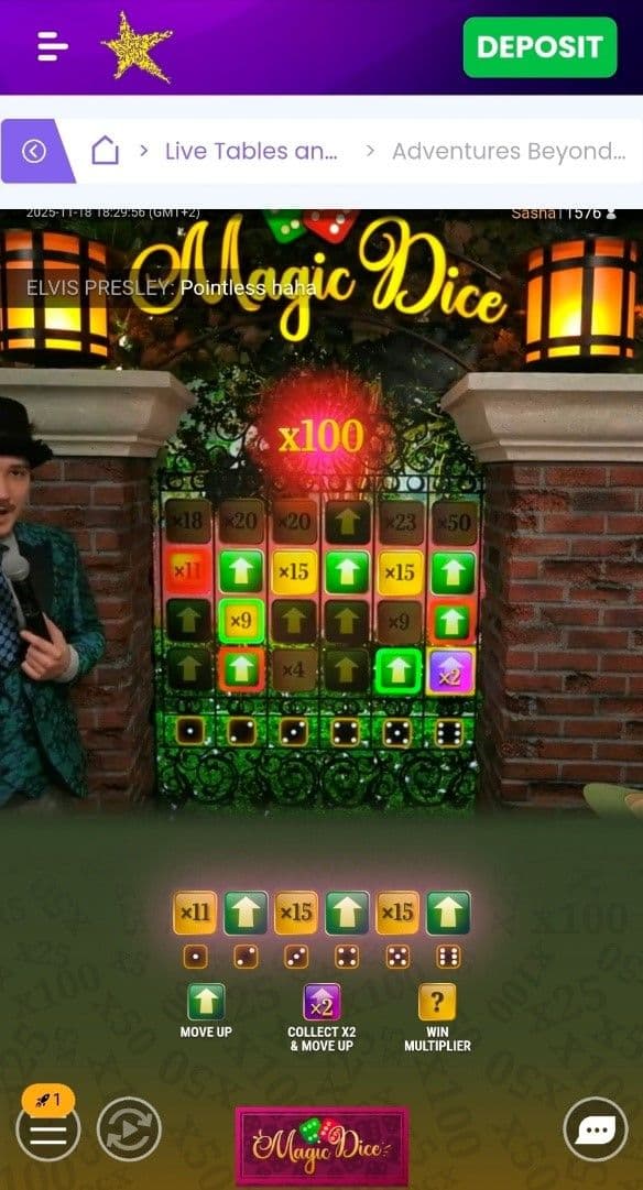 Mega Dice Bonus Round