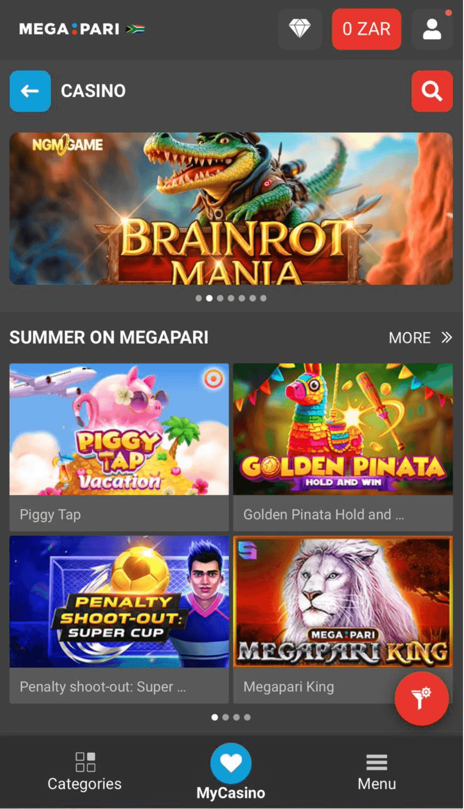 Megapari Slots 