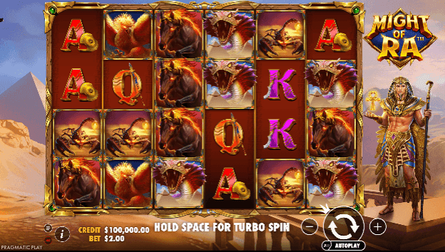 Might of Ra Slot Demo and Review