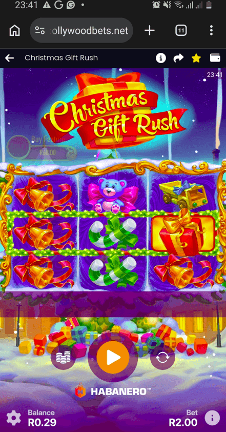 Mobile Play Experience  Christmas gift rush